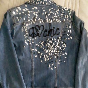 Jean Jacket with Bling